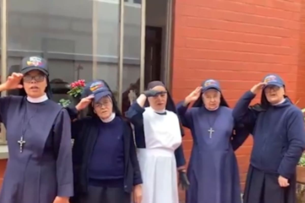 Video: religiosas apoyando a Abelardo de la Espriella se vuelve viral en redes