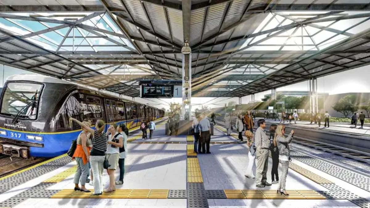 Render del Tren de Cercanías del Valle del Cauca. // Gobernación del Valle