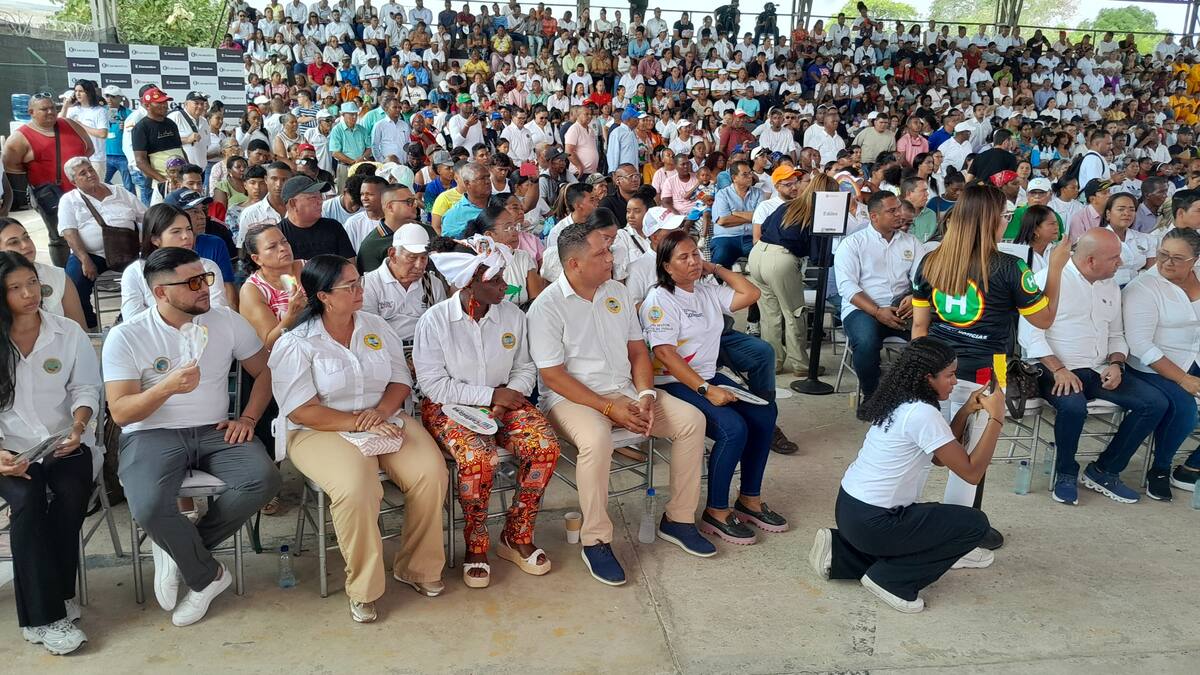 Rendición de cuentas de la Alcaldía de Cartagena. // Foto: Julio Castaño - El Universal