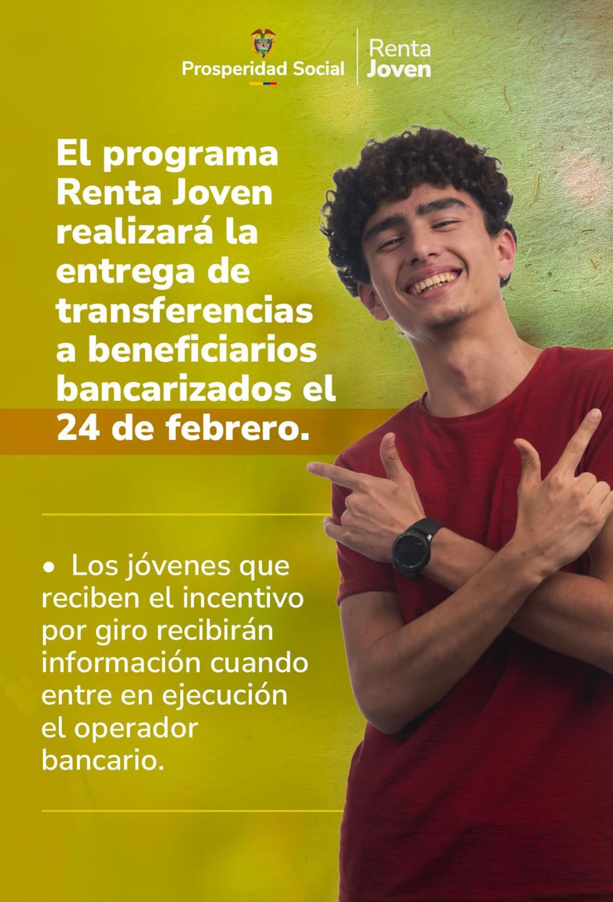 Renta Joven. // Foto: cortesía de Prosperidad Social