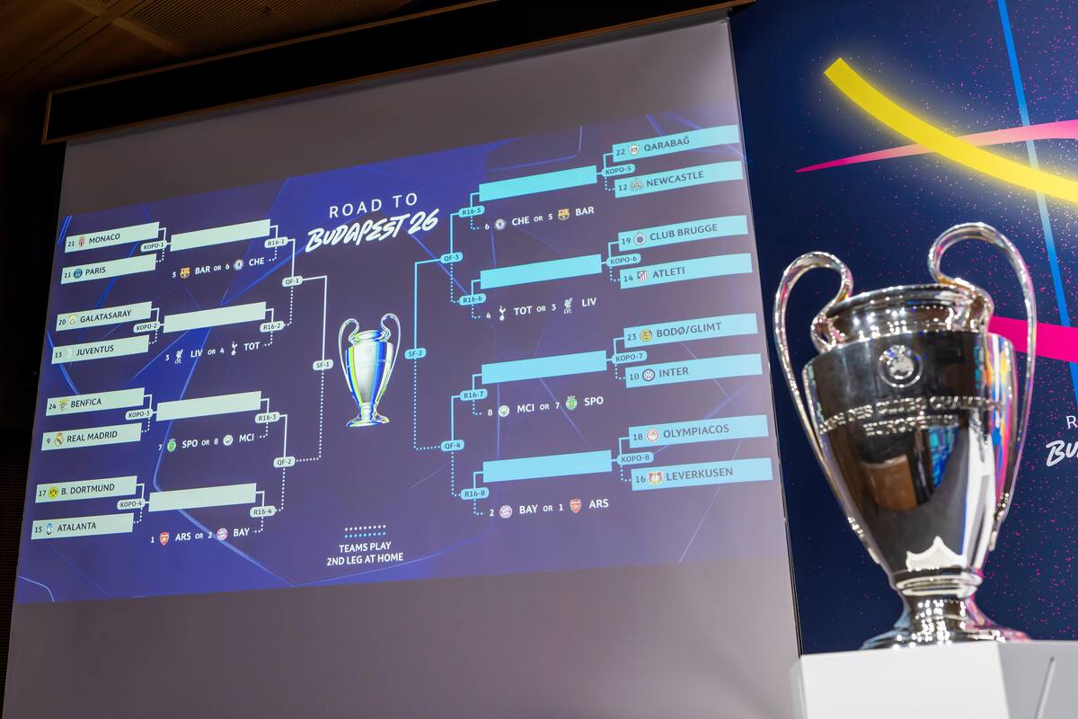 Se sortearon los Play-Offs de la UEFA Champions League. //Foto, AP: Martial Trezzini/Keystone