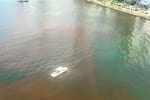 Reportan extraña mancha en aguas de Castillogrande: autoridades inspeccionan la zona
