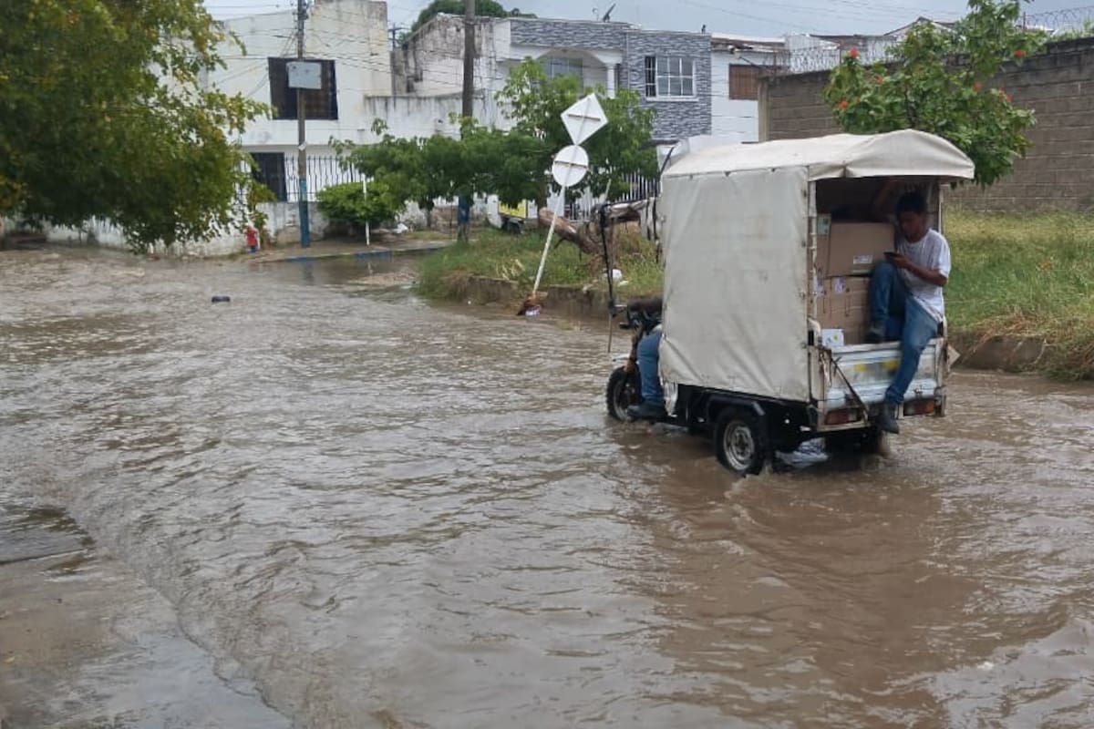 Lluvias en Cartagena: reportan inundaciones en varios sectores