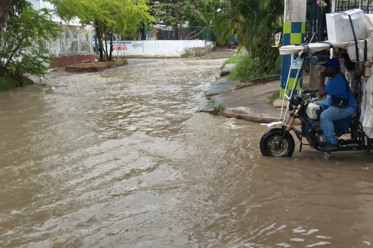 4 emergencias: el reporte de Bomberos tras las lluvias en Cartagena