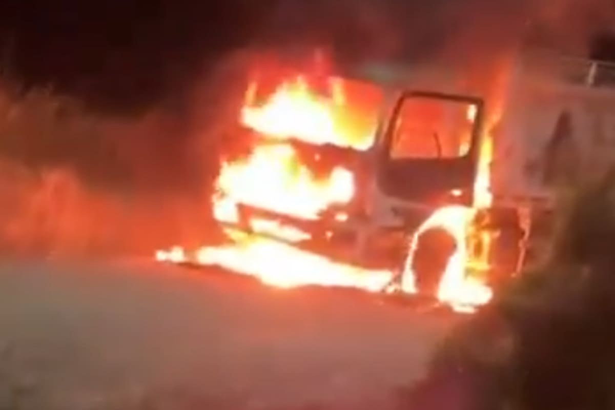 Reportan quema de vehículo de empresa de aseo en Popayán