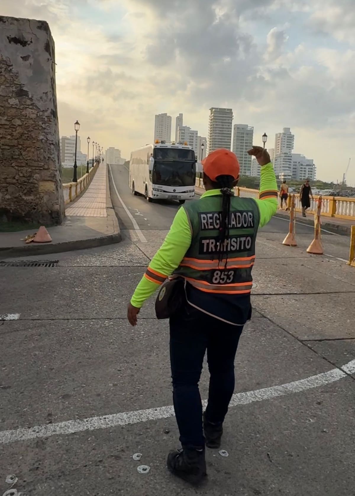 Reporte de movilidad durante la Media Maratón del Mar 2026. // Foto: cortesía.