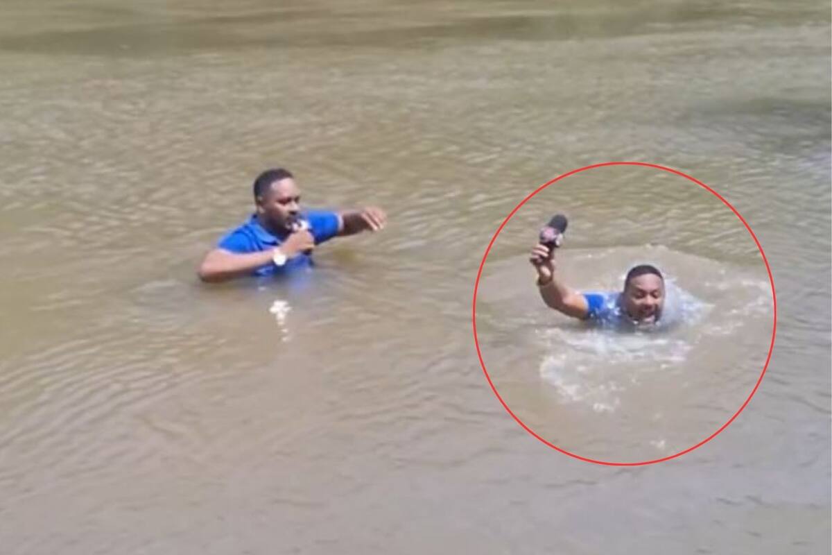 Reportero descubre cuerpo de una menor durante cobertura en vivo