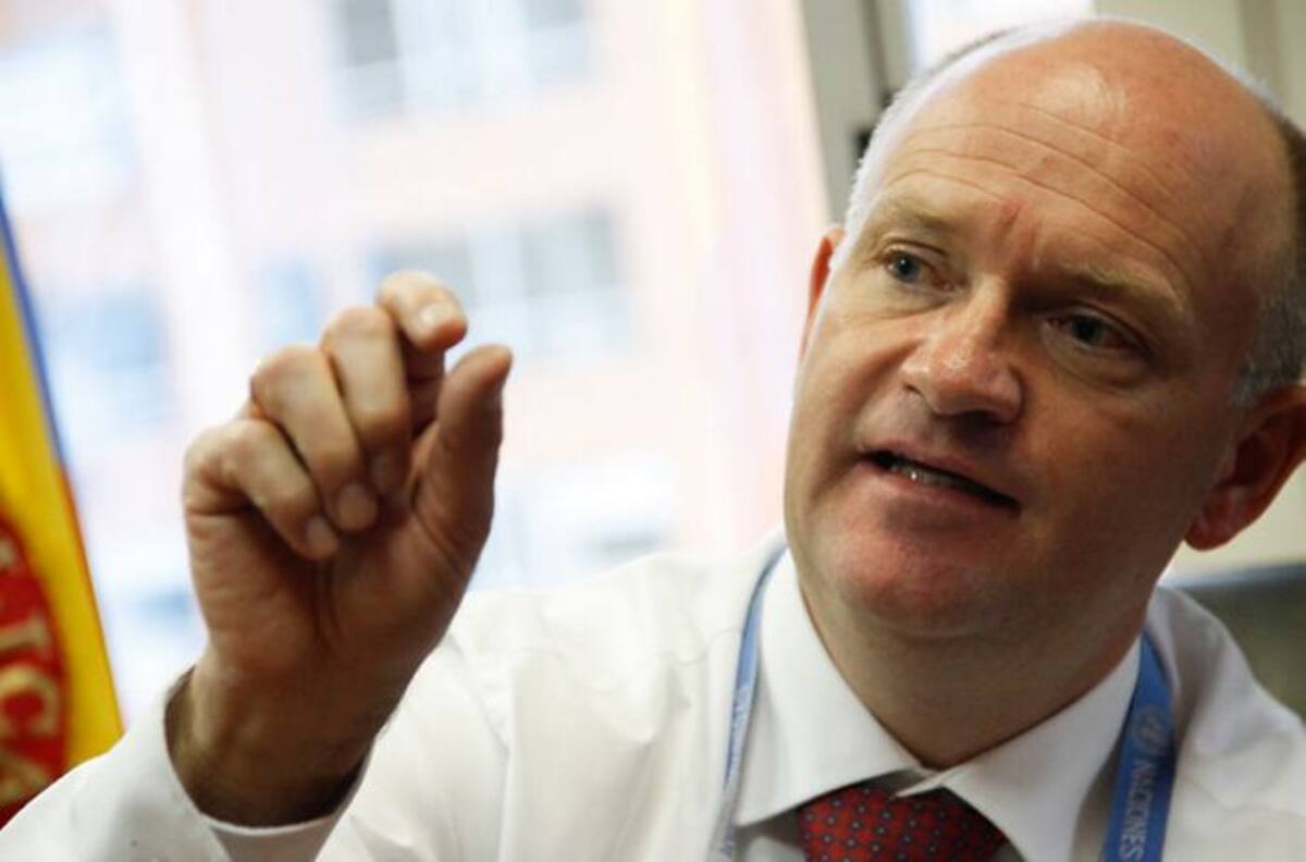 Bo Mathiasen, representante en Colombia de la Oficina de las Naciones Unidas contra la Droga y el Delito (UNODC). COLPRENSA