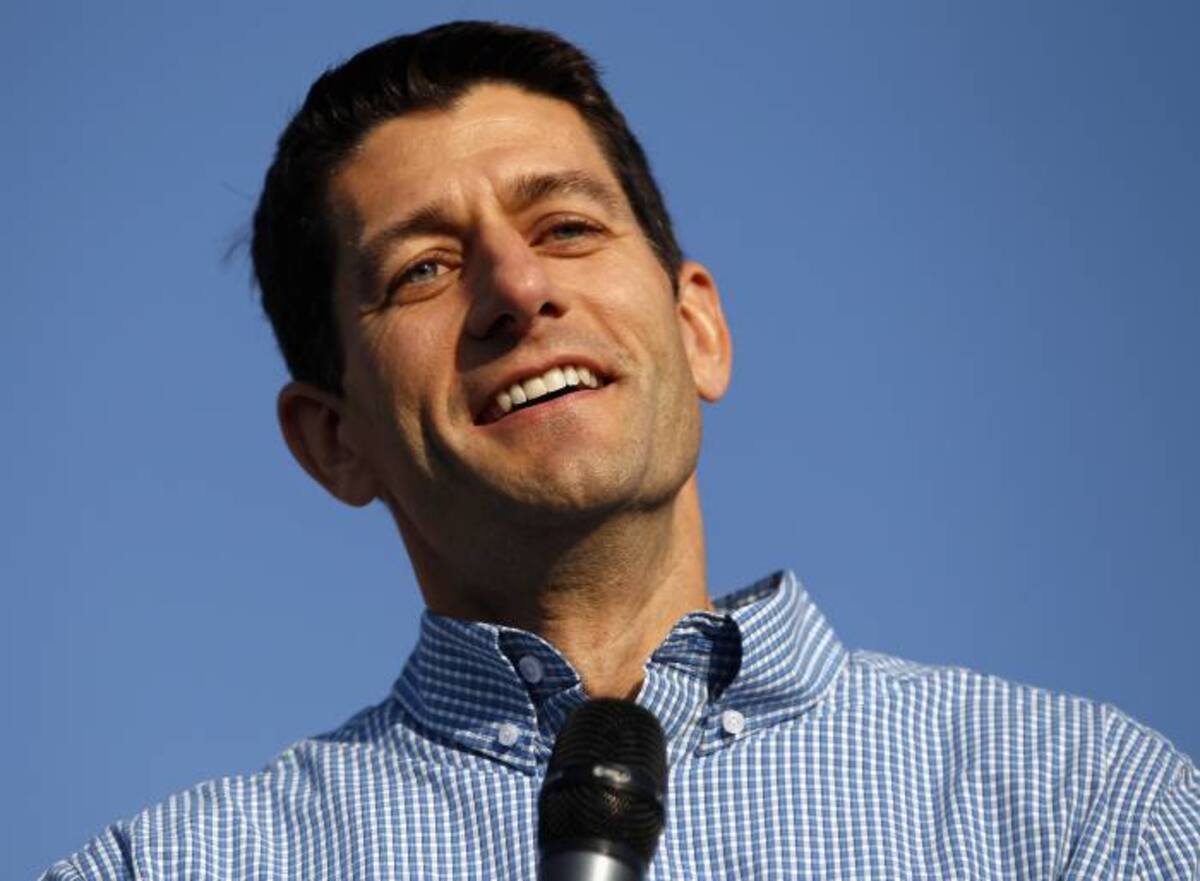 Paul Ryan, fórmula vicepresidencial de Mitt Romney. AFP