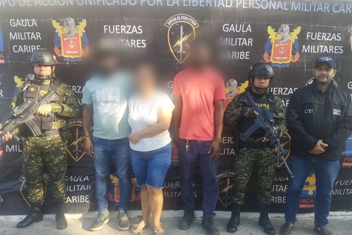 Gaula Militar Caribe liberó a secuestrado en el Atlántico