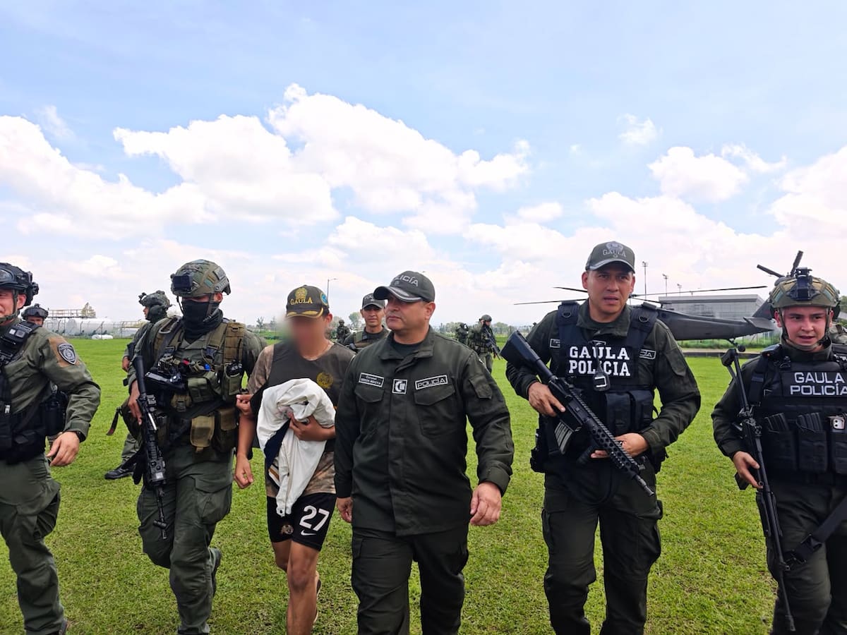 RESCATAN A MENOR DE 16 AÑOS QUE LLEVABA 20 DÍAS SECUESTRADO POR LAS DISIDENCIAS