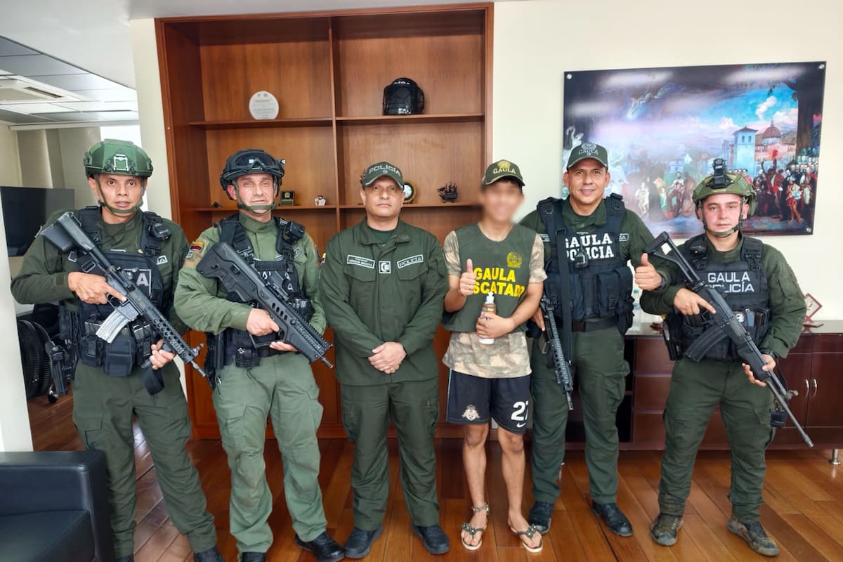 Rescatan a menor de 16 años tras 20 días secuestrado por disidencias de las Farc