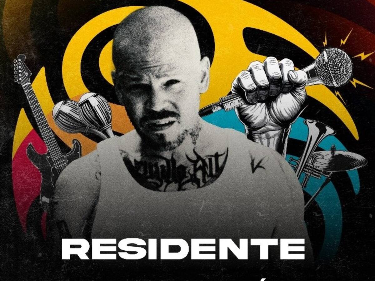 Residente regresa a Colombia para ser el artista principal de la tercera temporada del Concierto de la Esperanza. //Foto: tomada de internet.