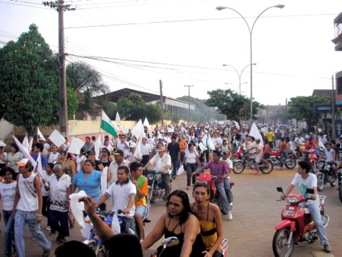 Marcha ambiental AFP