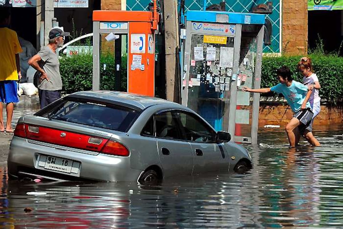 Las recientes inundaciones son las peores que han azotado a Tailandia desde 1942 AFP PORNCHAI KITTIWONGSAKUL