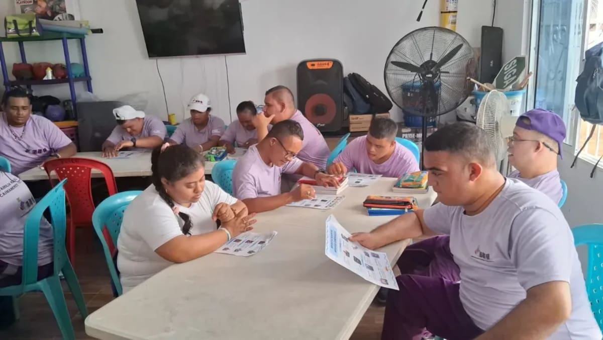 18 jóvenes con síndrome de down participan en esta iniciativa. // Corporación Social y Cultural Ruleli