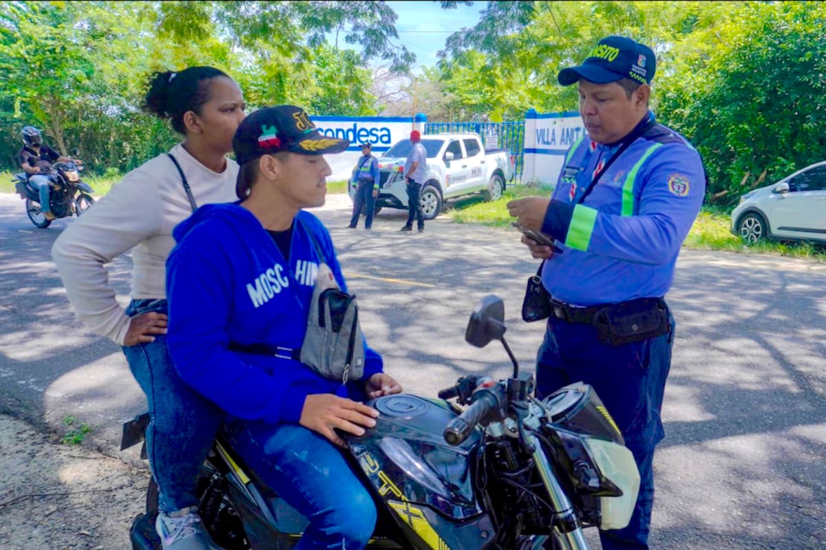 Restringen circulación nocturna de motocicletas en el Atlántico
