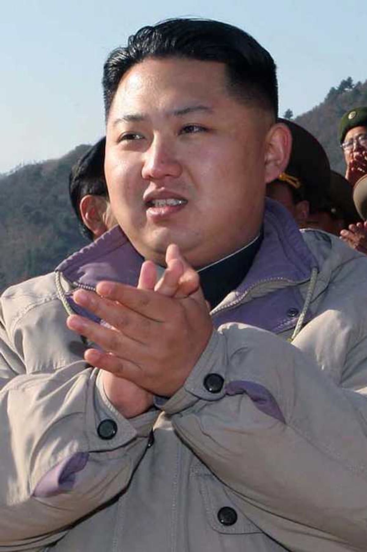 Kim Jong-Un fue designado como sucesor de su padre Kim Jong-Il, en la jefatura de estado en Corea del Norte. AFP KNS