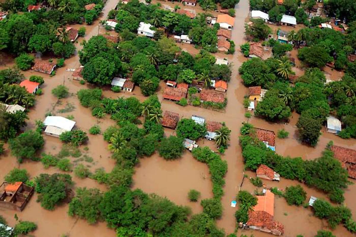 Honduras sigue en emergencia por las lluvias. AFP