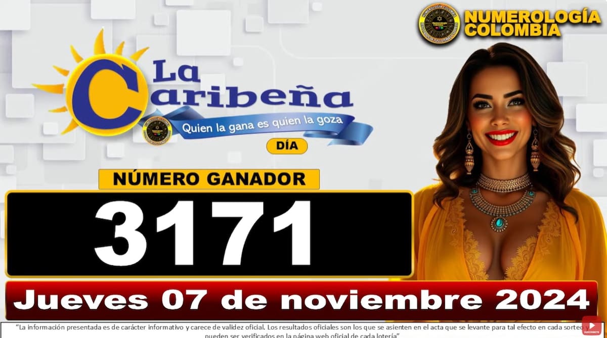 Resultado de la Caribeña del 7 de noviembre.