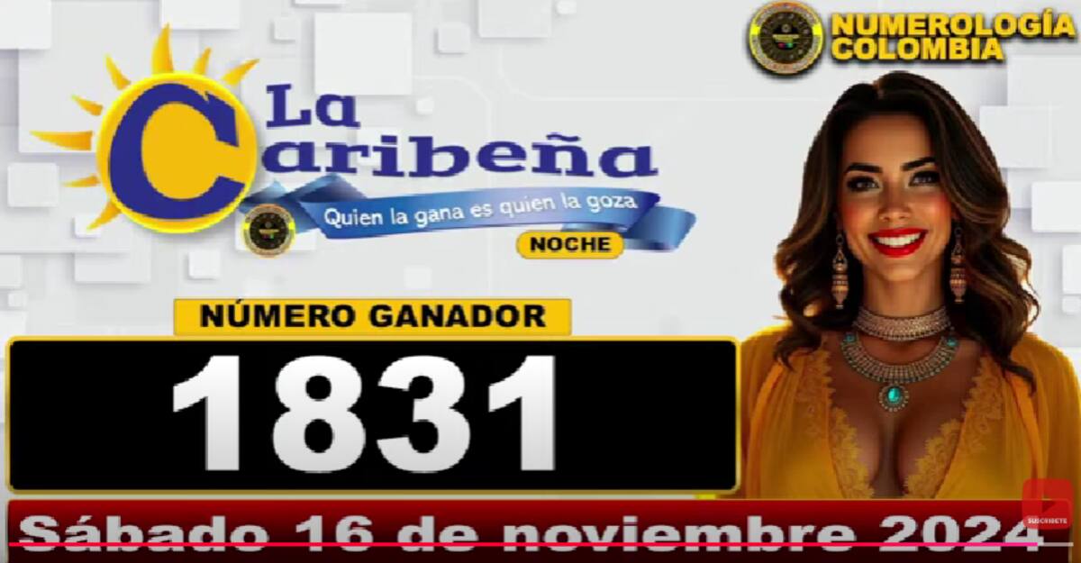 Resultado de La Caribeña Noche del sábado 16 de noviembre.