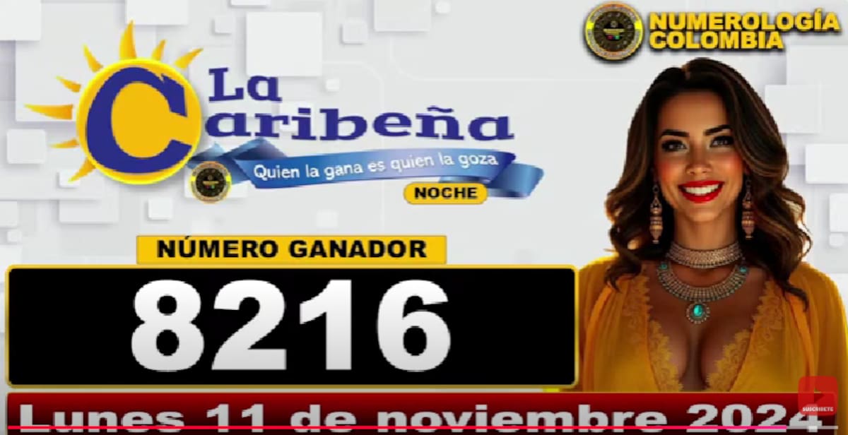 Resultado de La Caribeña Noche lunes 11 de noviembre.