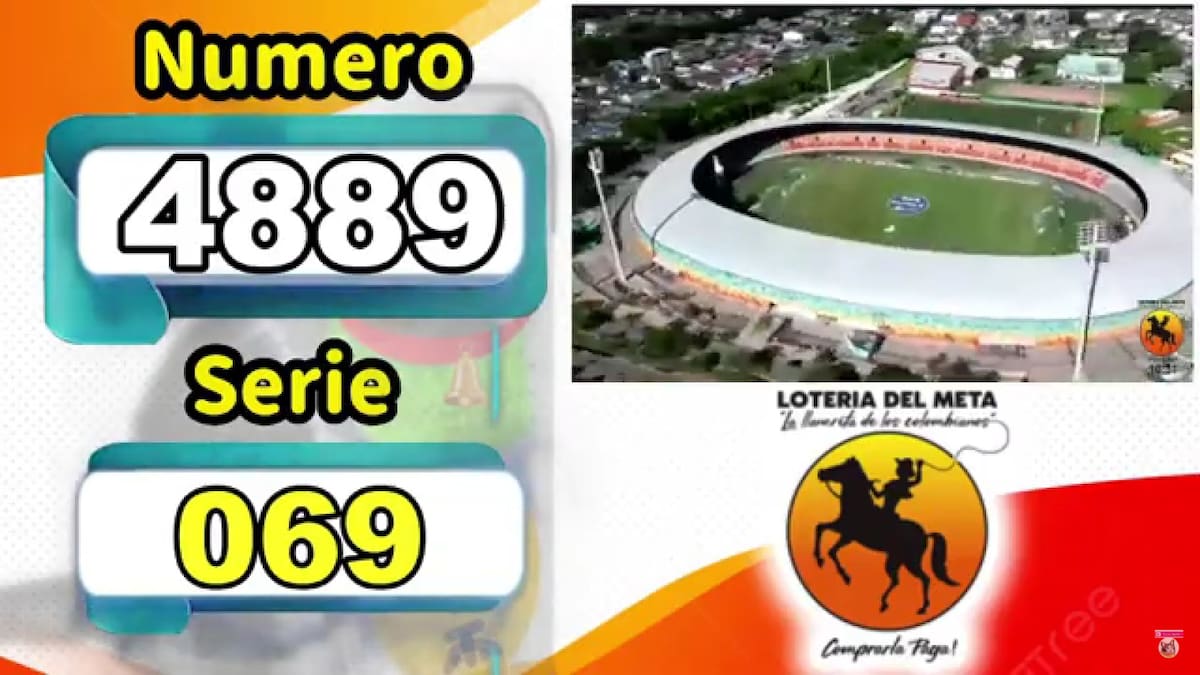 Resultado del sorteo de la Lotería del Meta del 9 de abril del 2025.