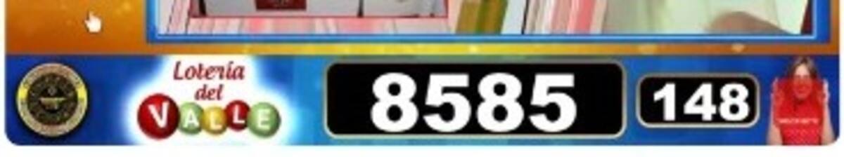 Resultado del sorteo de la Lotería del Valle del miércoles 11 de septiembre del 2024. // Foto de internet.