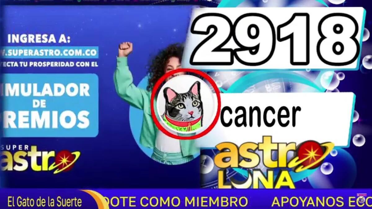 Resultado del sorteo del chance Super Astro Luna del 17 de enero del 2025.