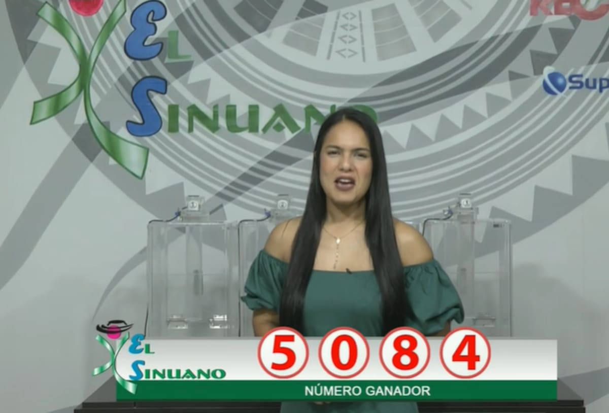 Resultado del sorteo El Sinuano Noche del 17 de septiembre de 2024.