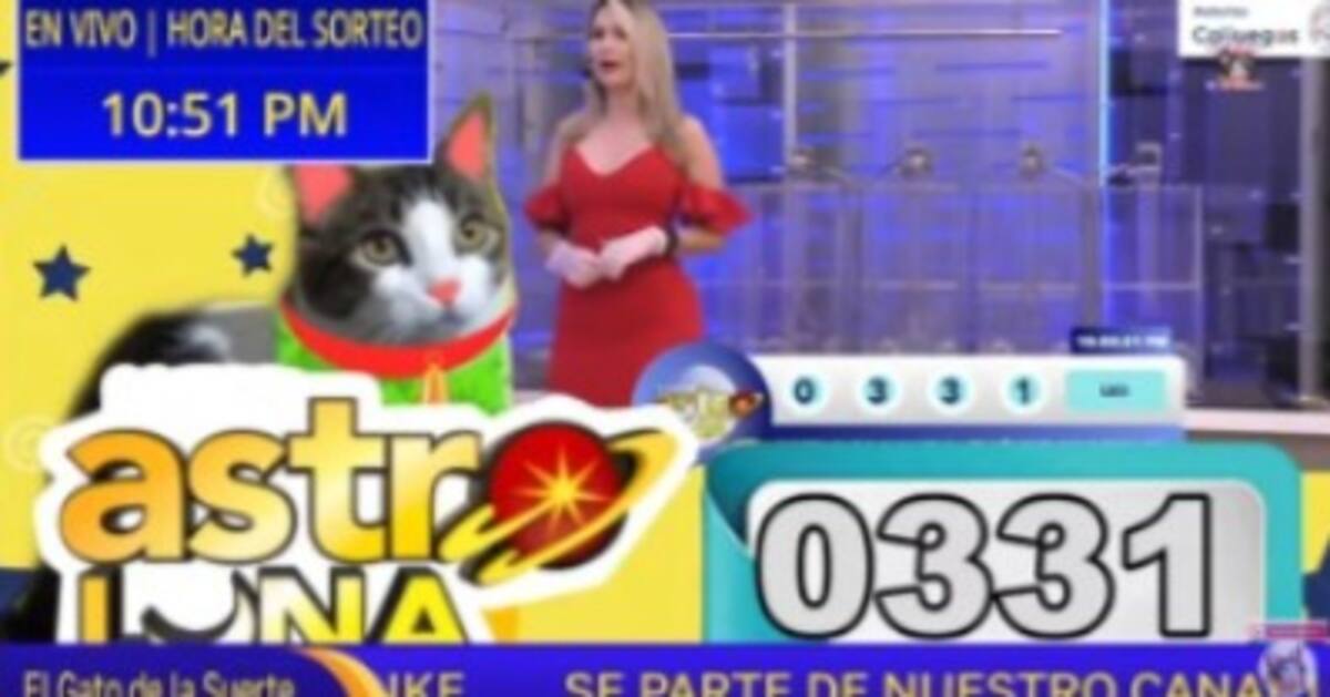 Resultado Super Astro Luna del viernes 6 de septiembre de 2024. // Foto: captura de pantalla