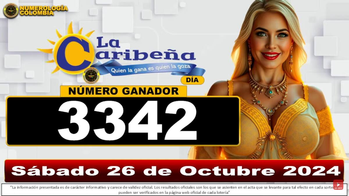 Resultados Caribeña Día. //Captura de Pantalla