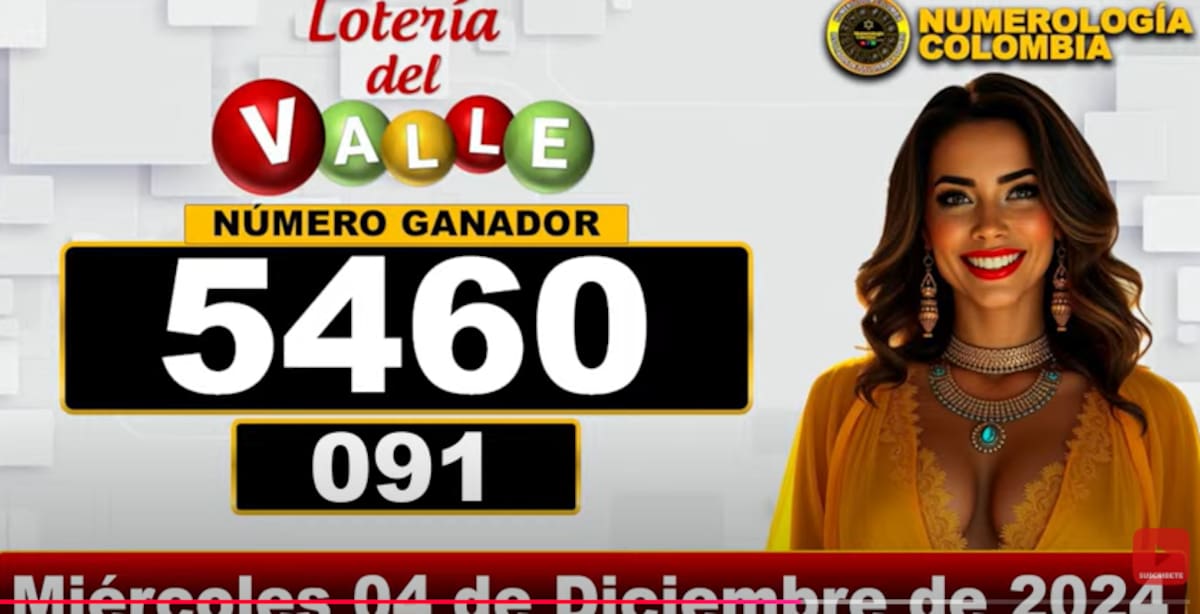 Resultados del sorteo del 4 de diciembre de 2024. // Foto: captura de pantalla