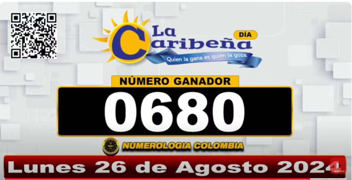 Resultados lotería. // captura de pantalla