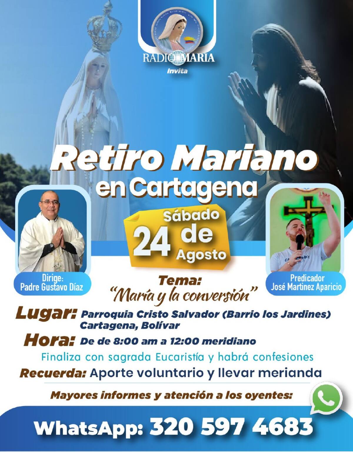 Retiro Mariano. // Cortesía