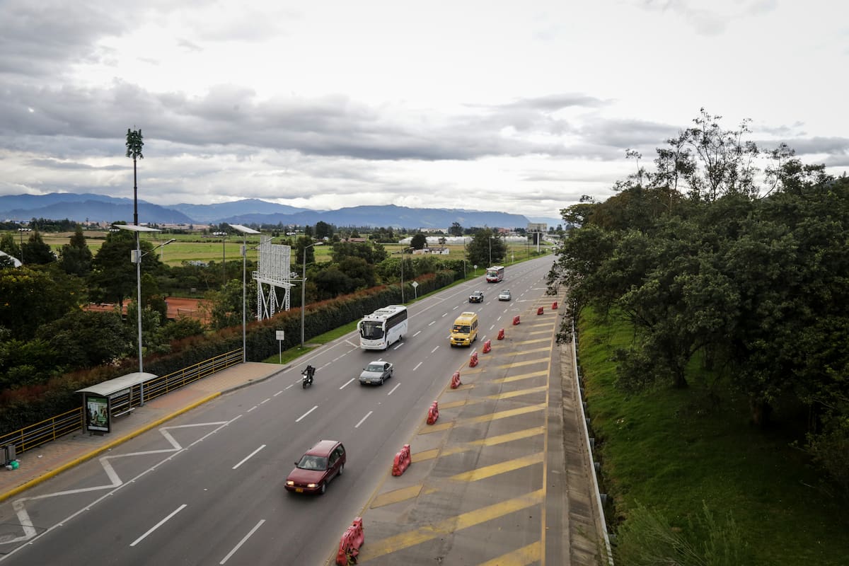 Bogotá. 09 de Diciembre de 2023. Retorno de viajeros por la autopista norte a Bogotá en el primer lunes festivo del año 2023. (Colprensa-Mariano Vimos)