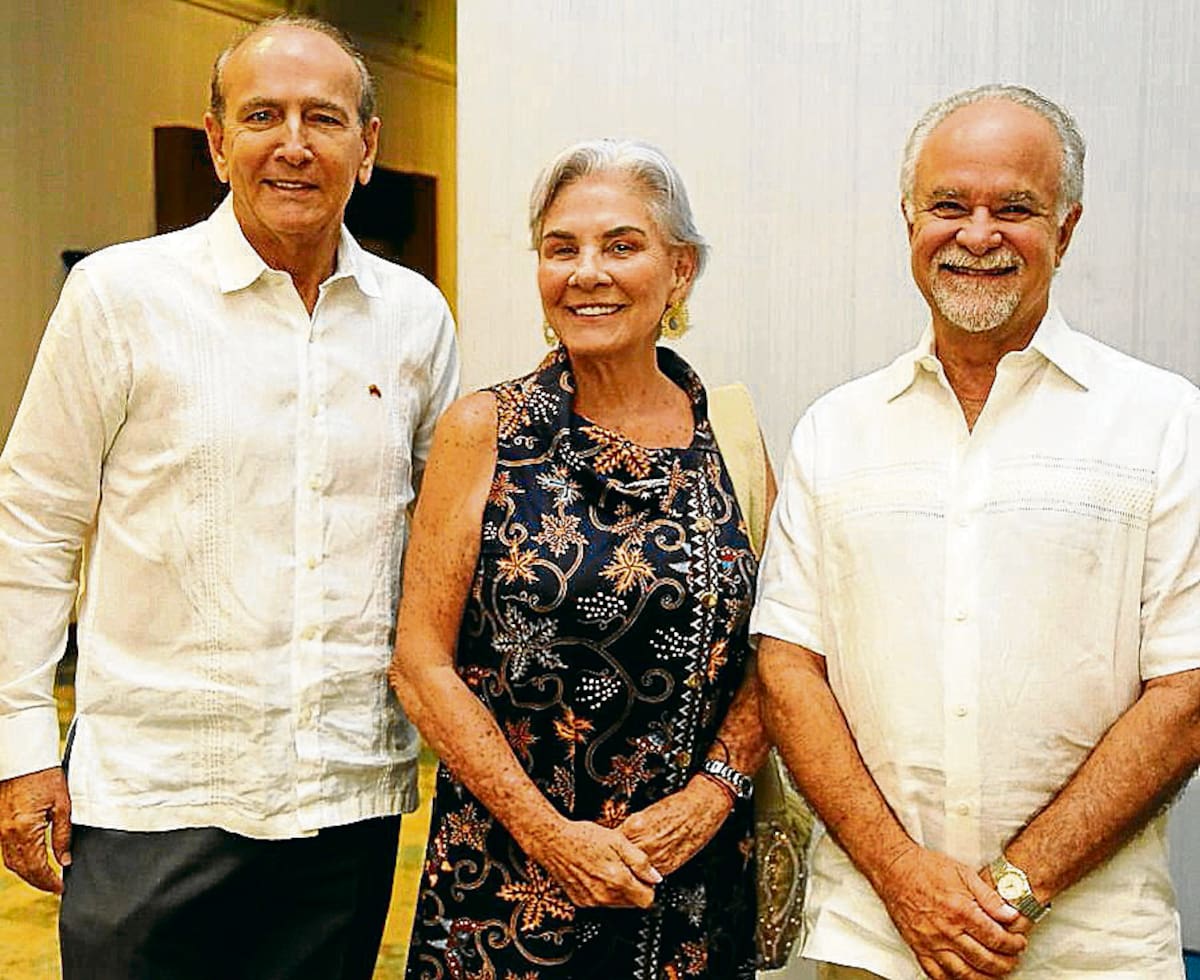 Benny Schuster, Victoria Espinoza y Amaury Covo. //Foto: El Universal.