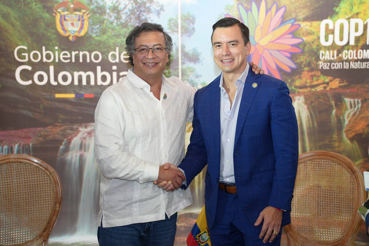 Petro cierra crisis con Ecuador tras impacto de bomba fronteriza. // Foto: Cortesía: Presidencia.
