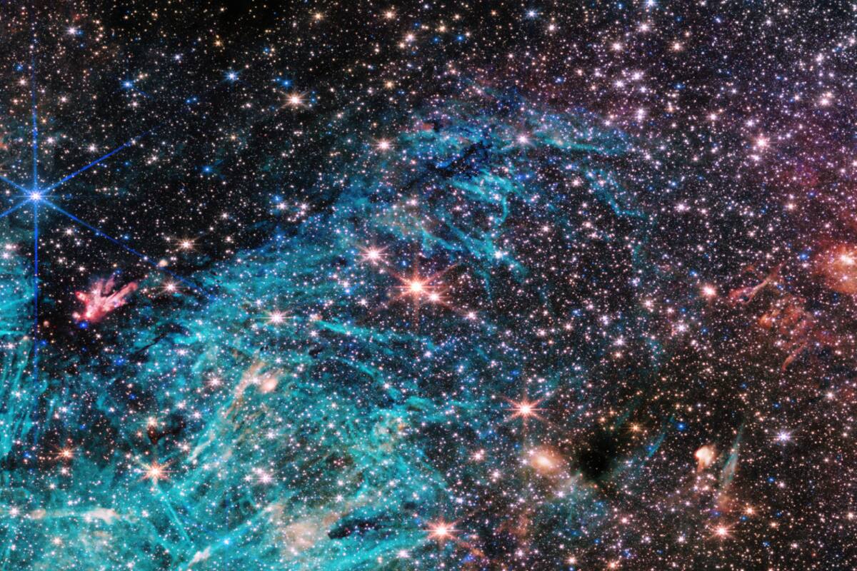 El James Webb capta nacimiento de estrellas en zona extrema de la Vía Láctea