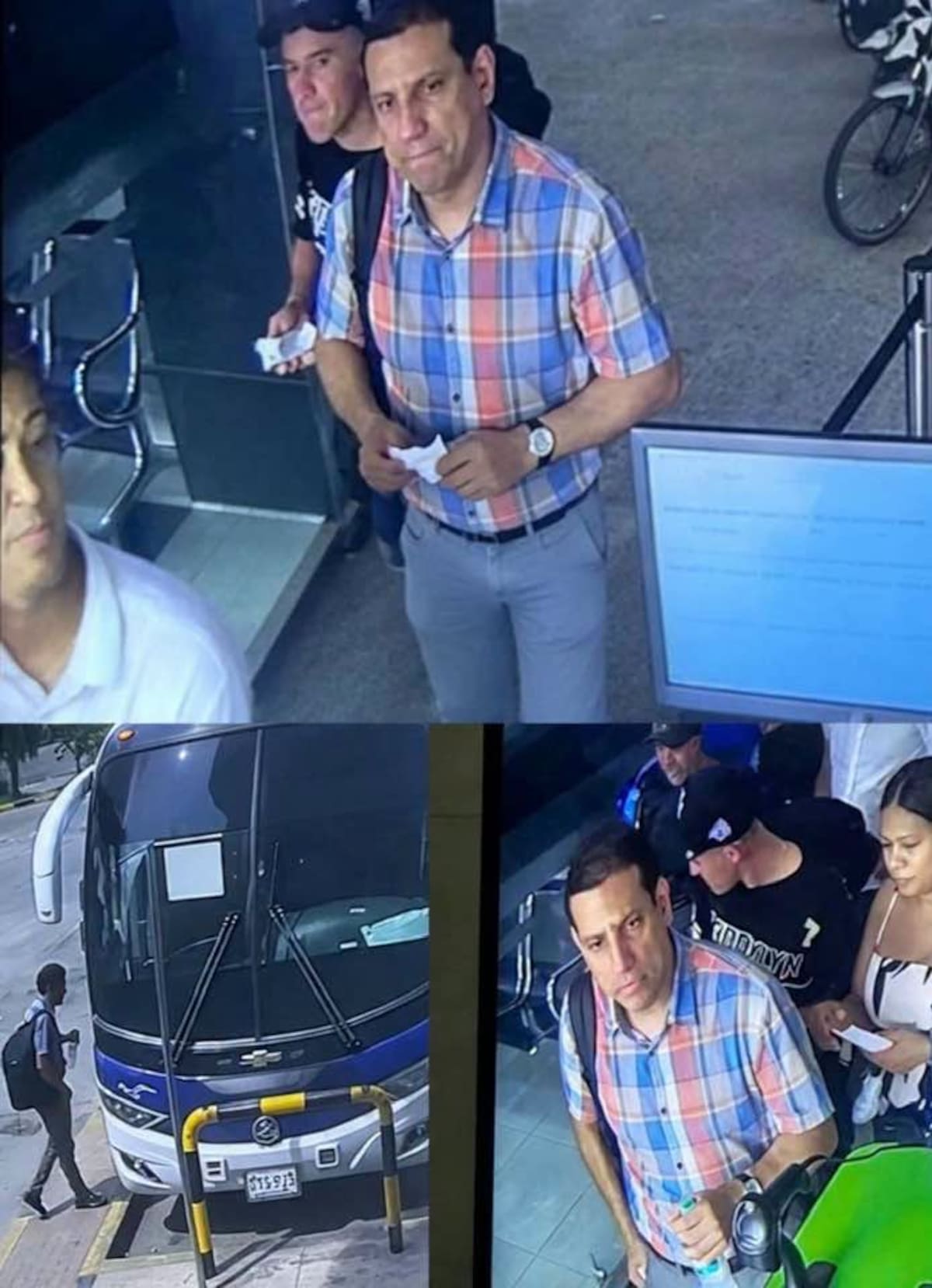 Revelan foto de Jorge Agudelo abordando un bus hacia La Guajira.