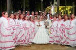 Así fue la participación de los reyes del Carnaval de Barranquilla en Dîner en Blanc Cartagena