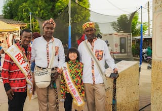 Reyes Momos del Carnaval 2027 celebraron la diversidad cultural en San Basilio de Palenque
