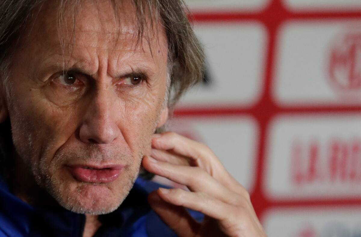 Ricardo Gareca, entrenador de Chile. //EFE