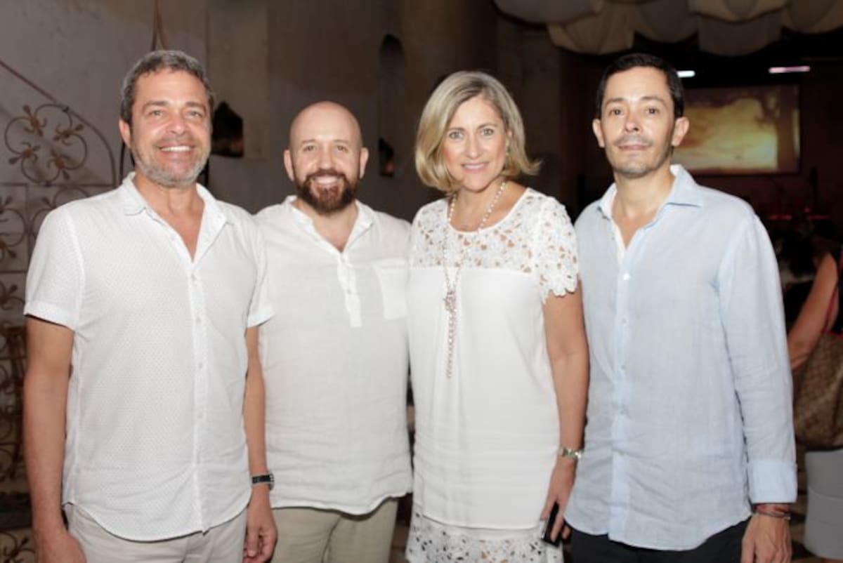 Ricardo Hernández, Nacho García, Carmen Otero y Jaime Martínez. NAYIB GAVIRIA - EL UNIVERSAL