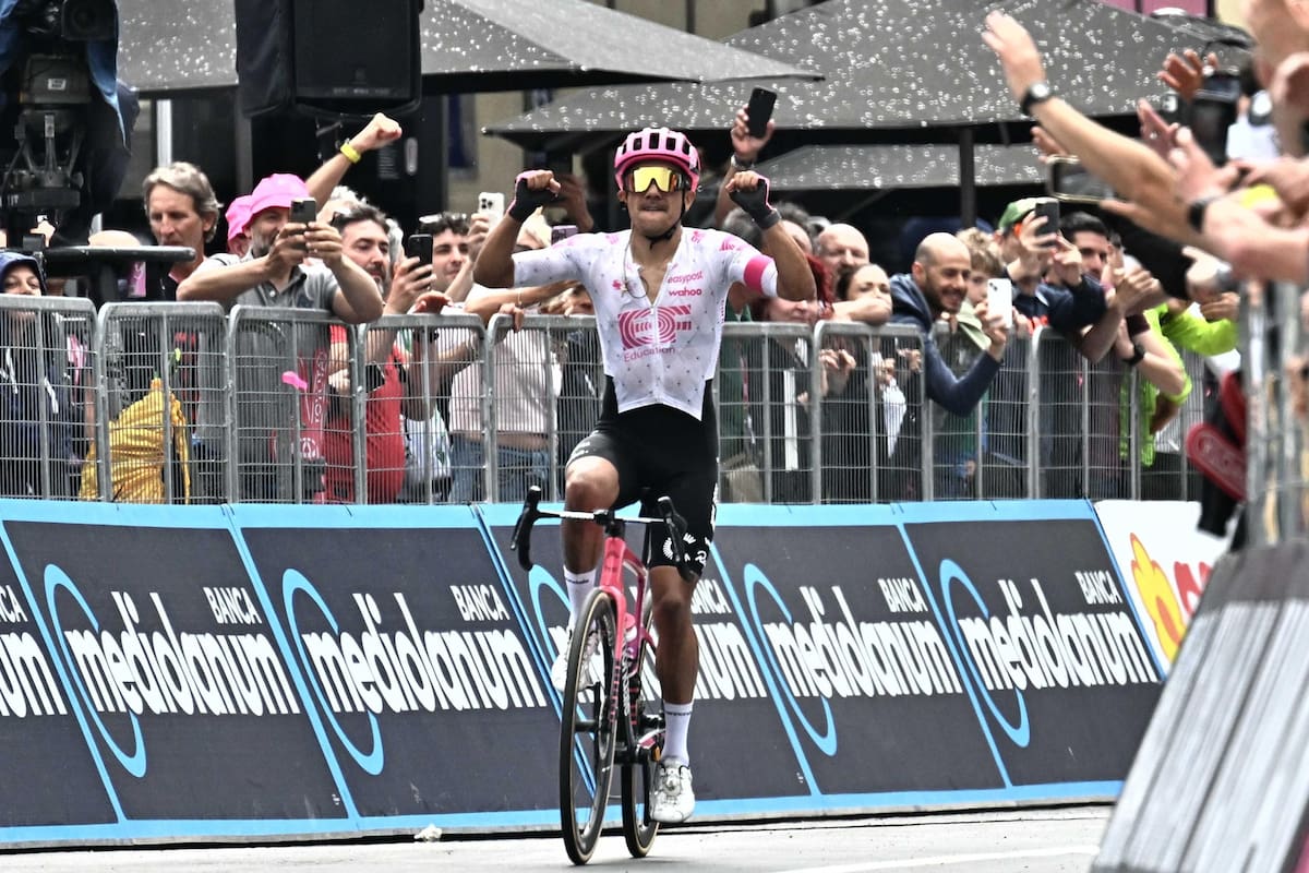 El ecuatoriano Richard Carapaz fue el vencedor de la undécima etapa del Giro de Italia. //EFE