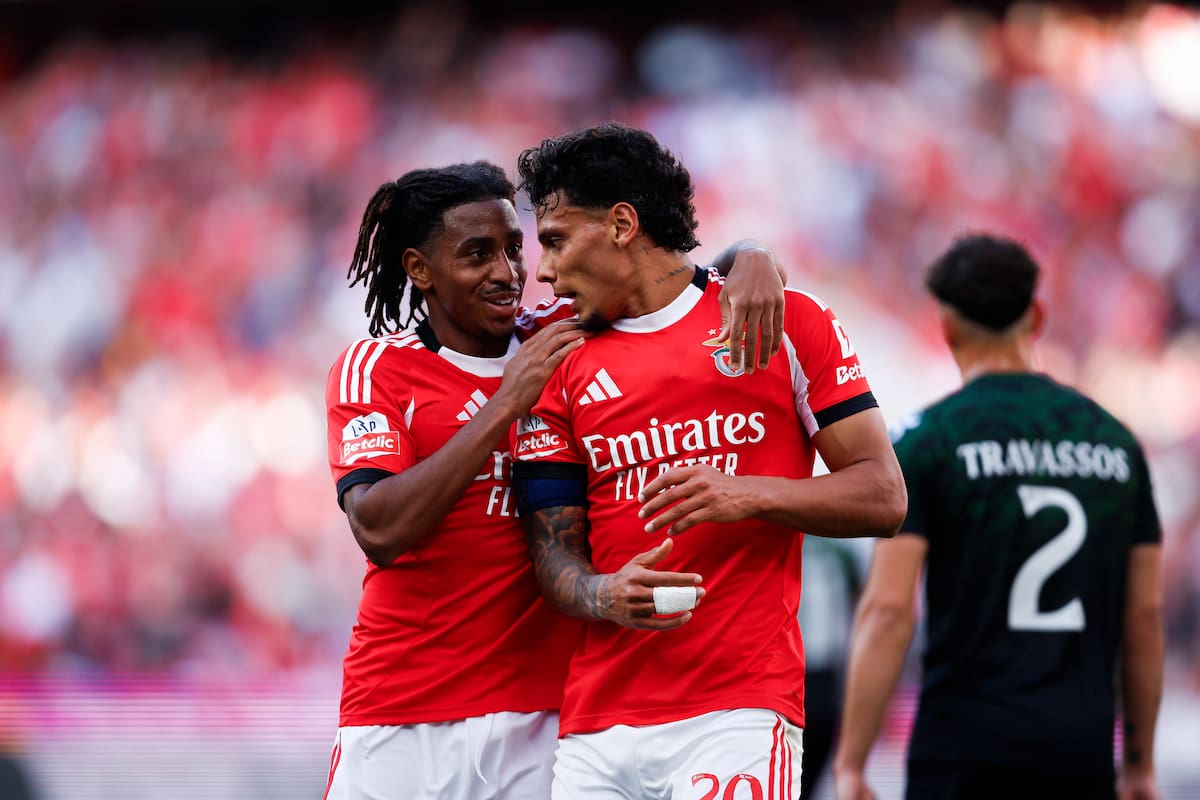 Richard Ríos fue figura en el duelo contra Moreirense por la liga de Portugal. //Foto, EFE: FILIPE AMORIM