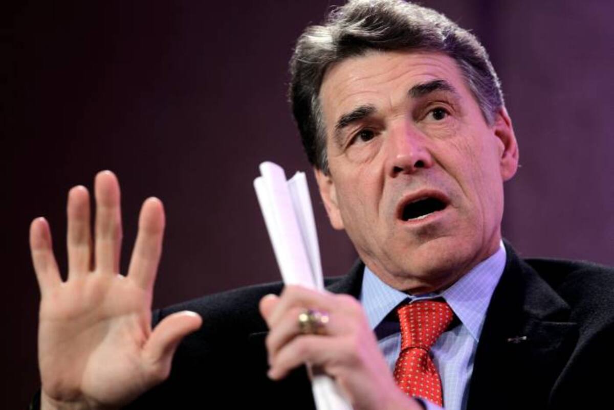 Rick Perry. AP Paul Sancya