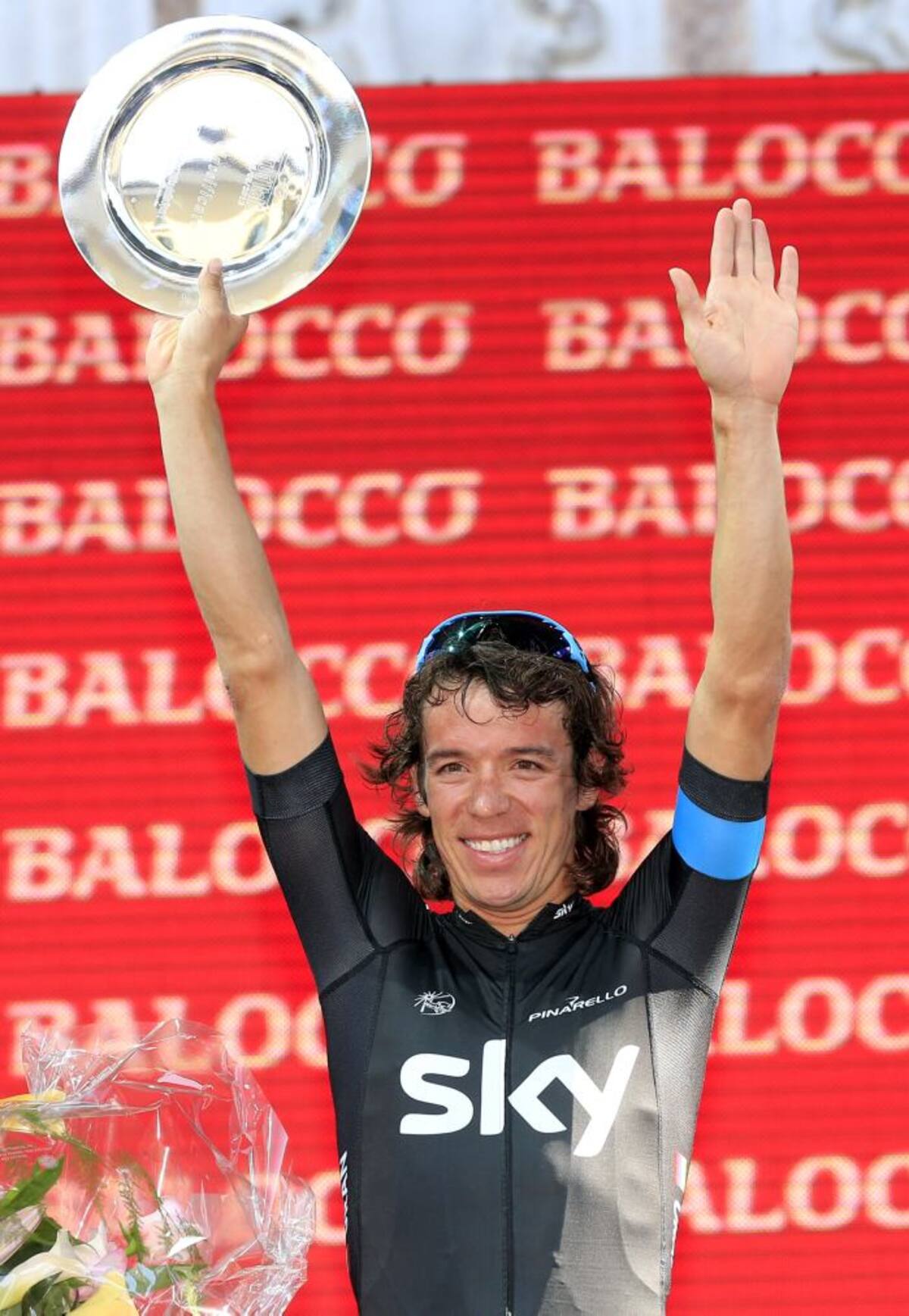 Rigoberto Urán logró el segundo puesto en el Giro de Italia. AFP