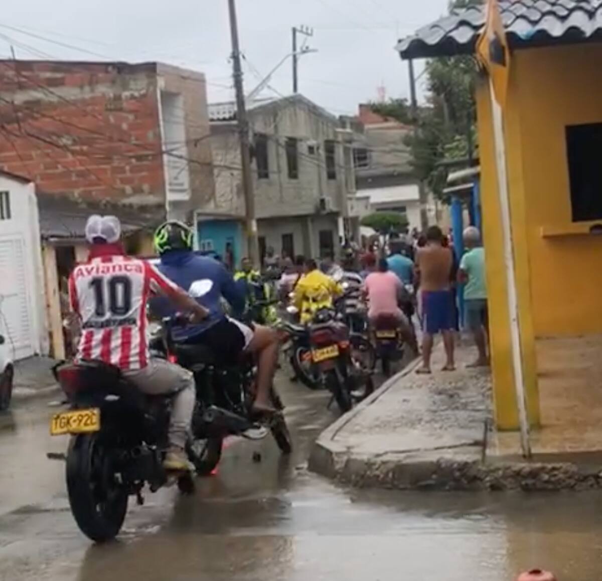Una víctima mortal y otra presa es el resultado de la riña callejera que se presentó la madrugada de este domingo en el municipio de Puerto Colombia, Atlántico..//Cortesía.