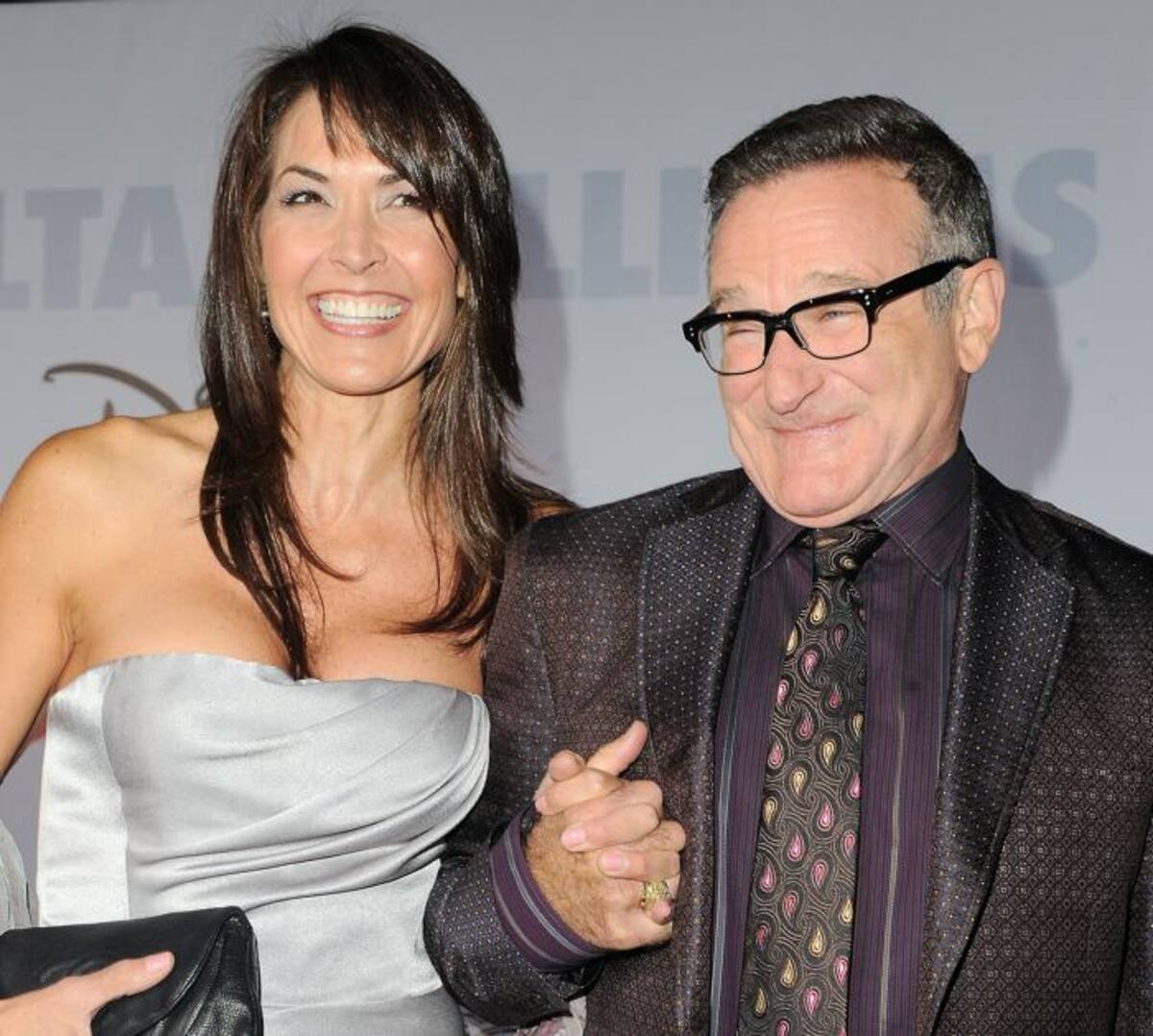 Susan Schneider y Robin Williams llevaban 4 años de matrimonio. Katy Winn - AP